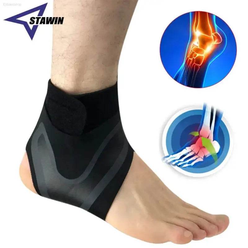 Left / Right Feet Sleeve Ankle Support Socks Compression Bandage - Estalios