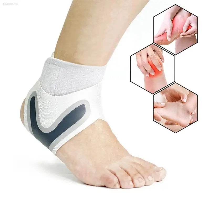 Left / Right Feet Sleeve Ankle Support Socks Compression Bandage - Estalios