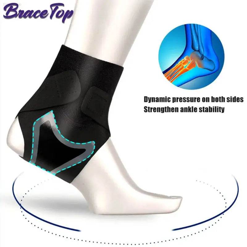 Left / Right Feet Sleeve Ankle Support Socks Compression Bandage - Estalios