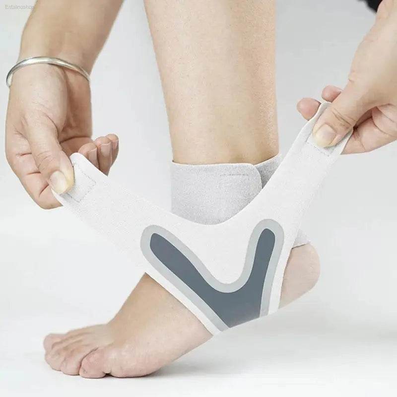 Left / Right Feet Sleeve Ankle Support Socks Compression Bandage - Estalios