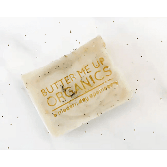 Poppyseed Splash Rectangular Soap for Refreshing Exfoliation - Estalios