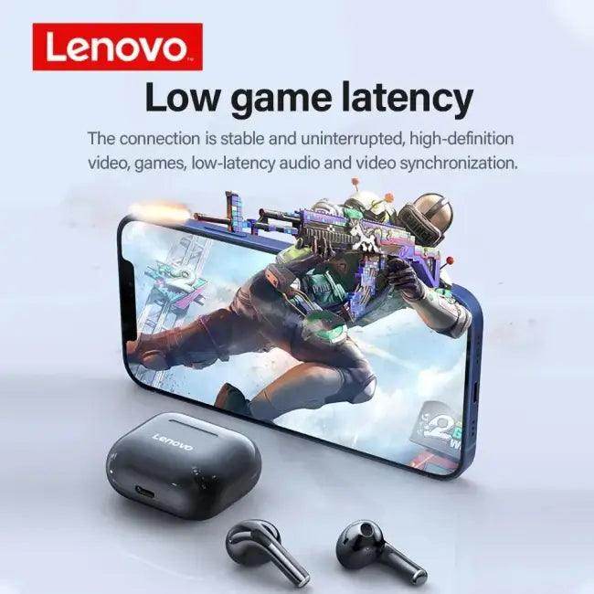 Electrify Your Sound with Lenovo Earbuds and Case - Estalios
