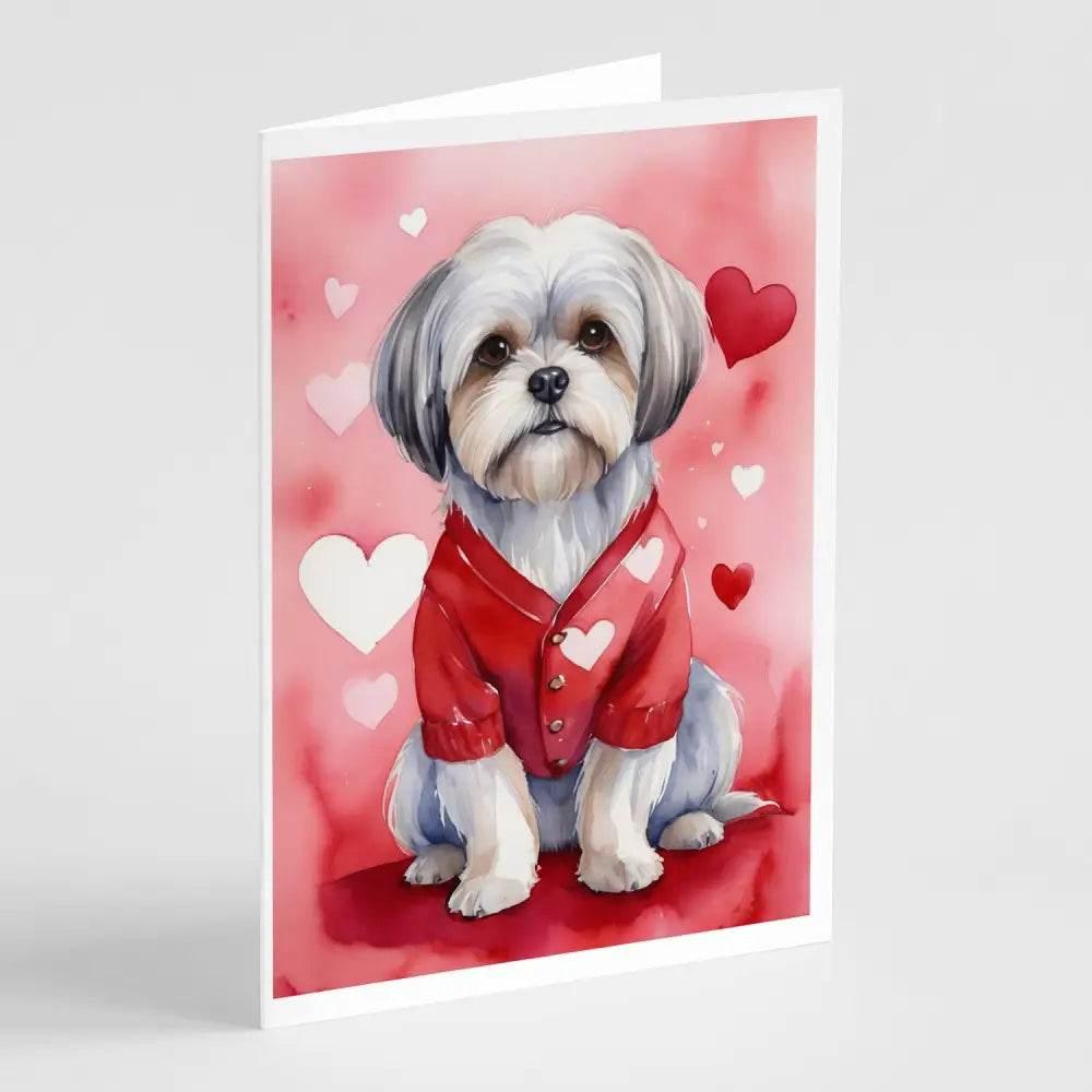 Pawsome Valentine Greeting Cards: Doggy Love Delivered! Spread the Puppy Love this Valentine's Day with our Adorable Dog-themed Valentine Greeting Cards! - Estalios