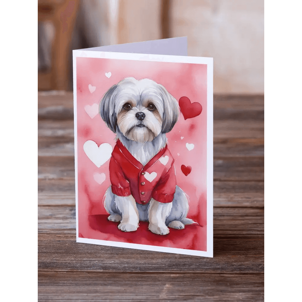 Pawsome Valentine Greeting Cards: Doggy Love Delivered! Spread the Puppy Love this Valentine's Day with our Adorable Dog-themed Valentine Greeting Cards! - Estalios