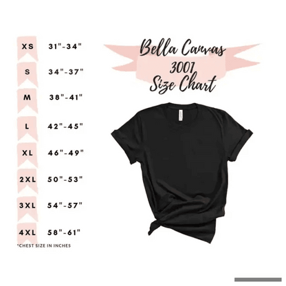 Bella Canvas 3001 Light Blue Tee with Paw Print Heart Design - Estalios