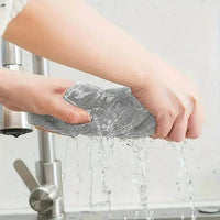 Sleek Gray Felt Pad and Cloth Combo for Easy Cleaning - Estalios