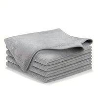 Sleek Gray Felt Pad and Cloth Combo for Easy Cleaning - Estalios