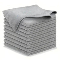 Sleek Gray Felt Pad and Cloth Combo for Easy Cleaning - Estalios