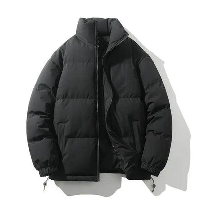 Cozy Light Green, Black, and Beige Cotton Padded Jackets - Estalios