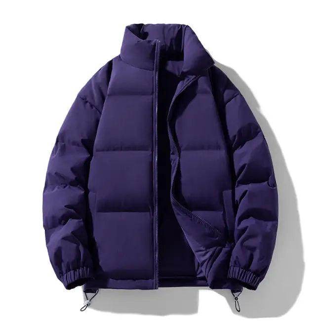 Cozy Light Green, Black, and Beige Cotton Padded Jackets - Estalios