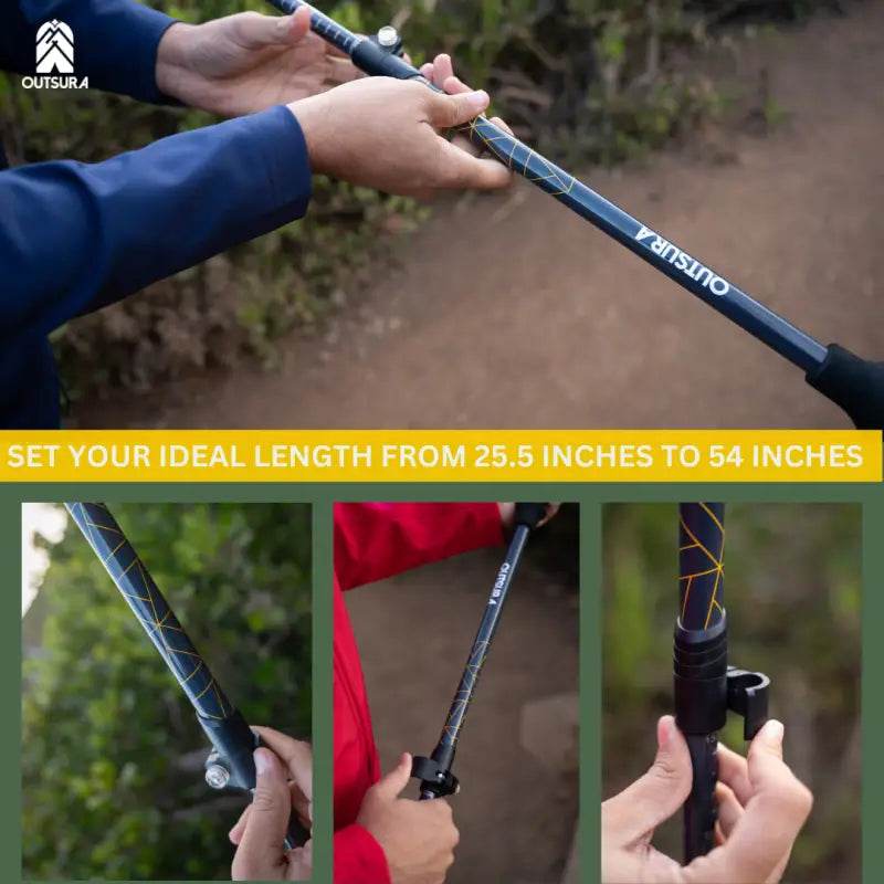 Lightweight Carbon Fiber Hiking Poles for Ultimate Support