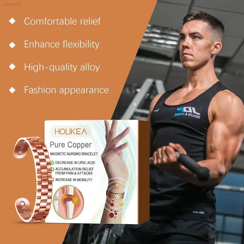 Lightweight Men's Health Bracelet for Comfort and Style - Estalios