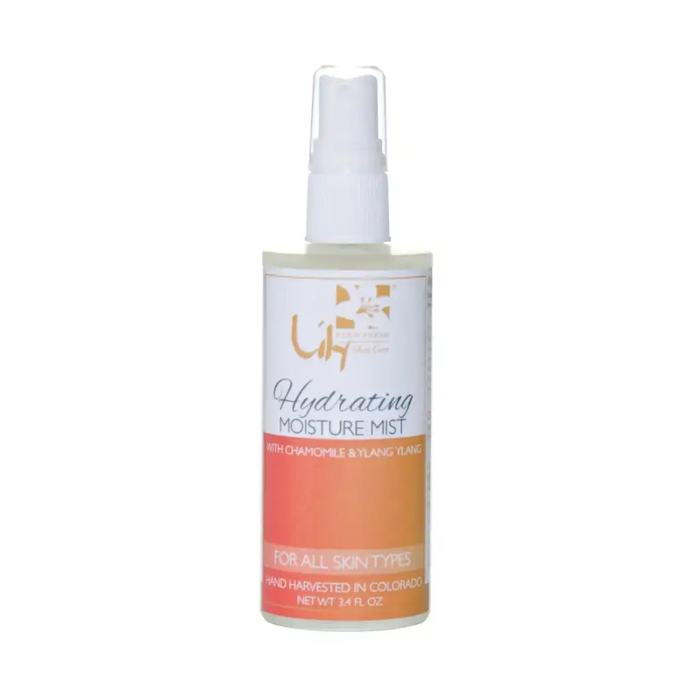 Lily Hydrating Mist Sweet Floral Bliss in a spray bottle for a refreshing, hydrating moisture mist