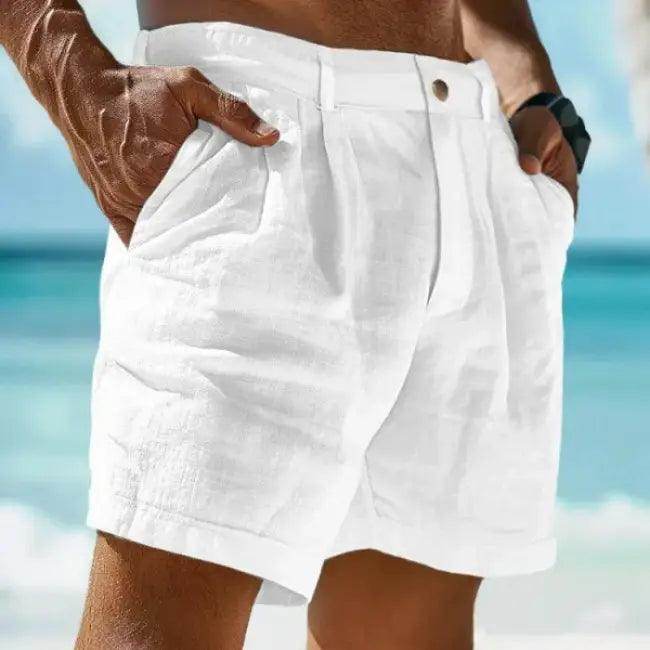 Men’s Chill Linen Shorts for Ultimate Summer Comfort - Estalios