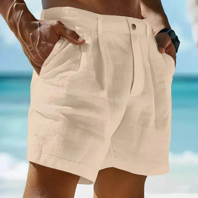 Men’s Chill Linen Shorts for Ultimate Summer Comfort - Estalios