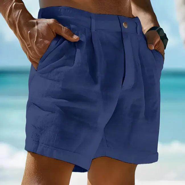 Men’s Chill Linen Shorts for Ultimate Summer Comfort - Estalios