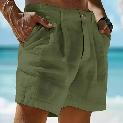 Men’s Chill Linen Shorts for Ultimate Summer Comfort - Estalios
