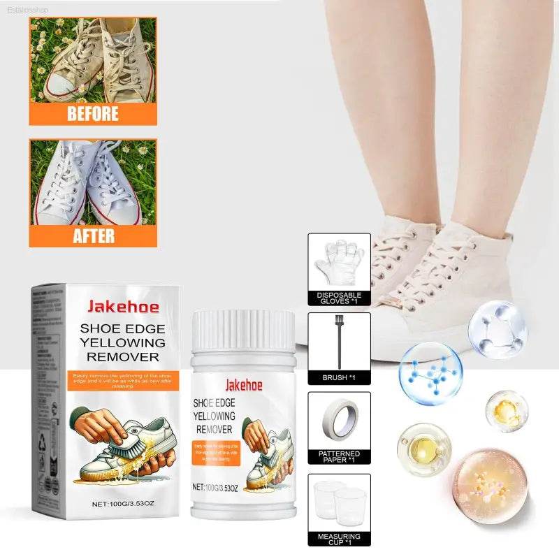 Little White Shoe Cleaner for Small White Sneakers Upper Dirt - Estalios