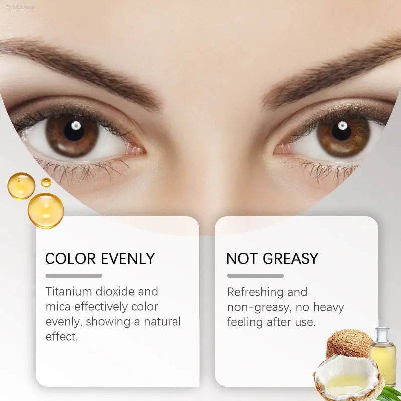 Long-Lasting Air Cushion Brow Cream for Natural Shaped Eyebrows - Estalios