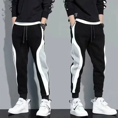 Stylish black and white Loose Casual Pants perfect for any casual outfit