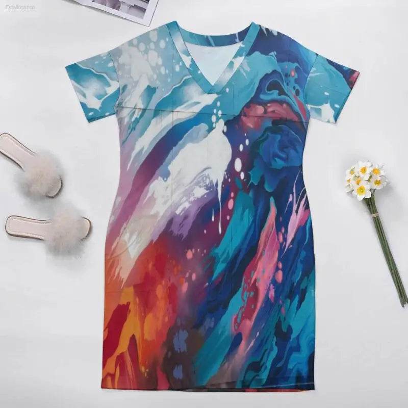 Loose pocket dress - Estalios