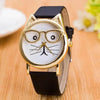 Lovely Cartoon Children Watch with Cat Face Design - Estalios