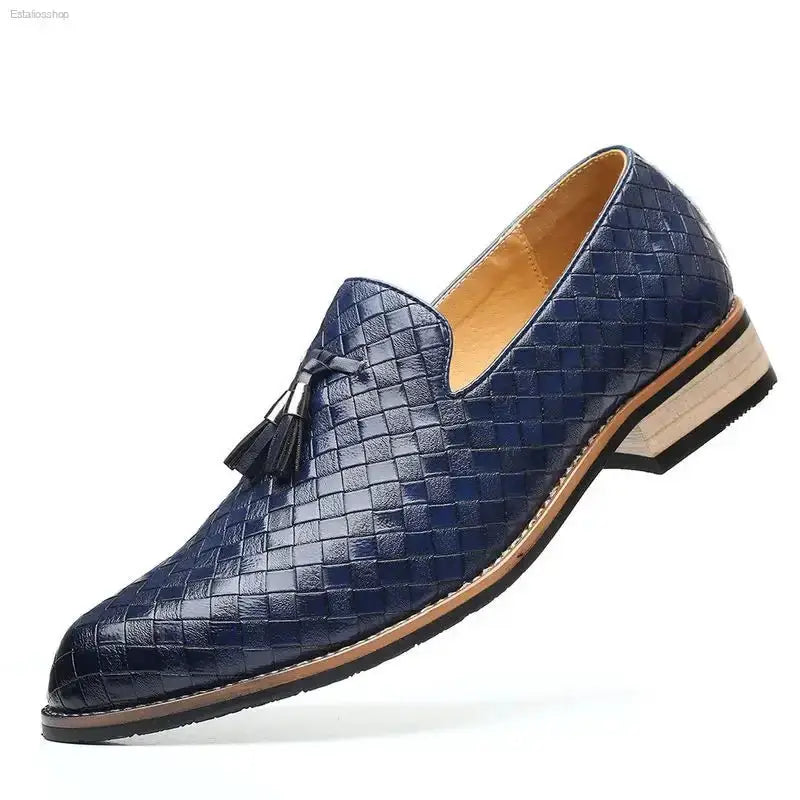Luxurious Men's Tassel Slip - On Shoes with Comfortable Fit for Stylish Casual Wear - EstaliosShop