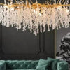 Luxury Gold Crystal Branch Chandelier for Elegant Lighting - Estalios