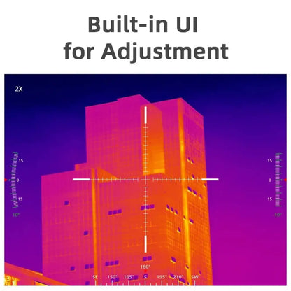 Thermal image of a building using LWIR Thermal Camera Imager 1280x1024 for insights