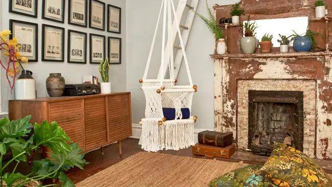 Swing Into Style with Our Macrame Baby Swing - Estalios