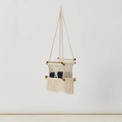 Swing Into Style with Our Macrame Baby Swing - Estalios