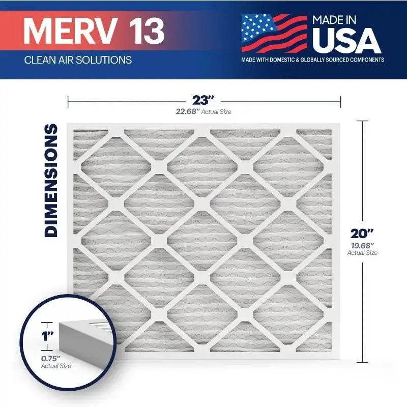 MADE IN USA - MERV 13 HVAC Air Filters for Allergies - Estalios