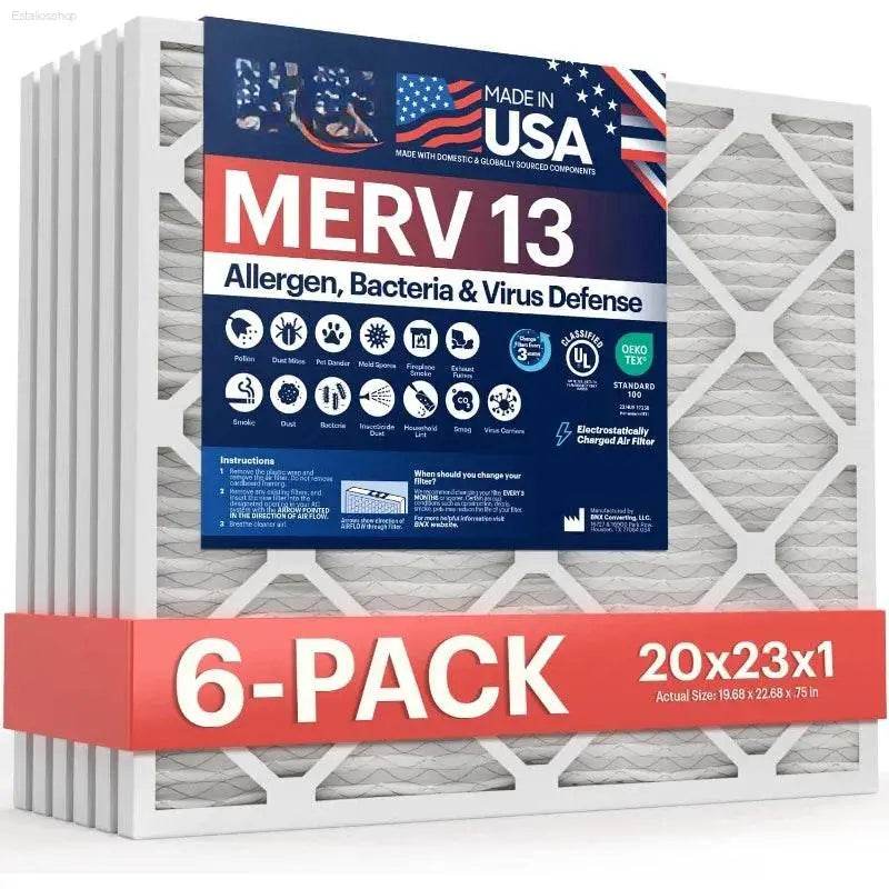 MADE IN USA - MERV 13 HVAC Air Filters for Allergies - Estalios