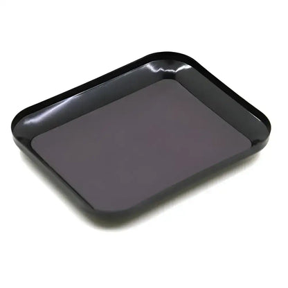 Rectangular black serving tray from Aluminium Alloy Magnetic Screw Tray for repair tools