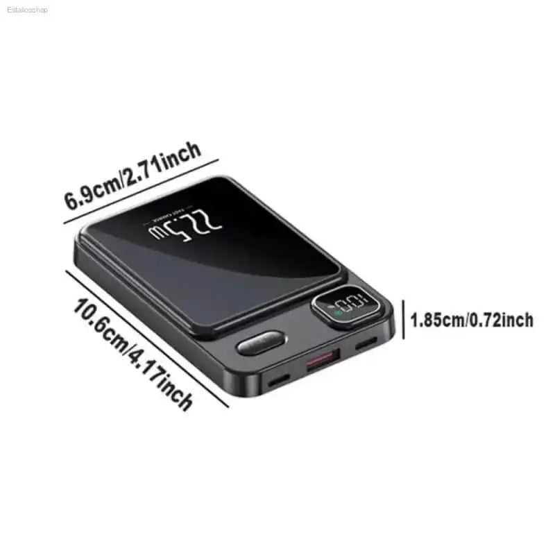 Magnetic Wireless Power Bank for Ultra Fast Charging - Estalios