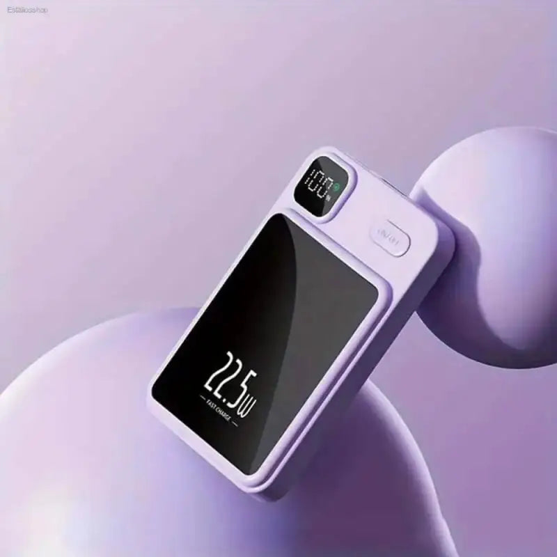 Magnetic Wireless Power Bank for Ultra Fast Charging - Estalios