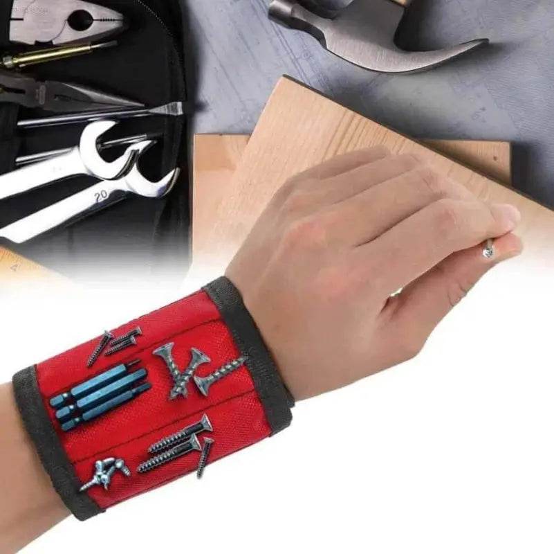 Magnetic Wristbands: Hold Tight & Conquer! Magnetic Wristband: your Third Hand! Okay, Check out this Magnetic Wristband! It's Like - Estalios