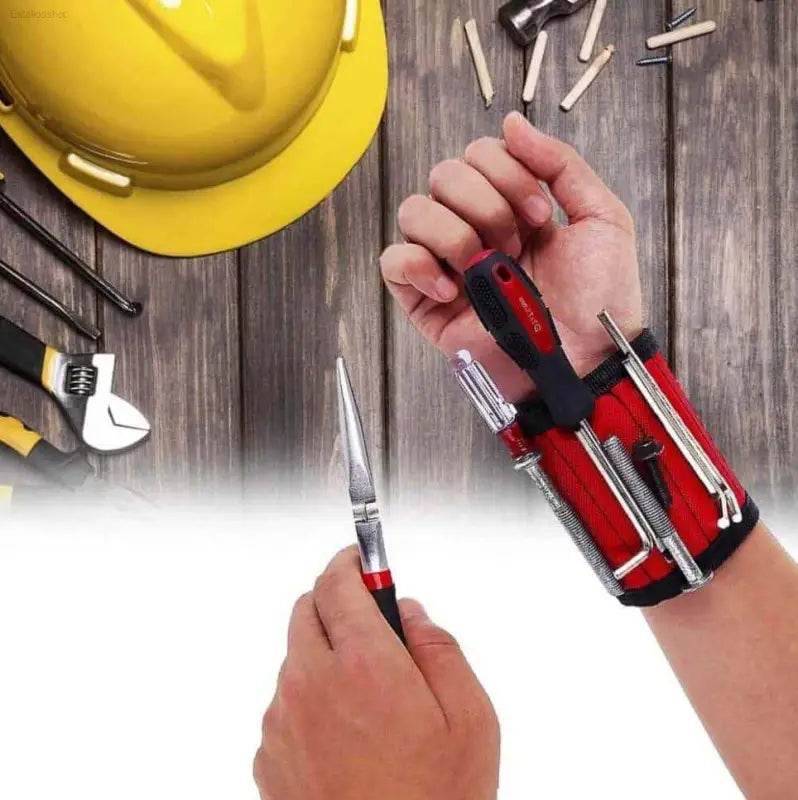 Magnetic Wristbands: Hold Tight & Conquer! Magnetic Wristband: your Third Hand! Okay, Check out this Magnetic Wristband! It's Like - Estalios