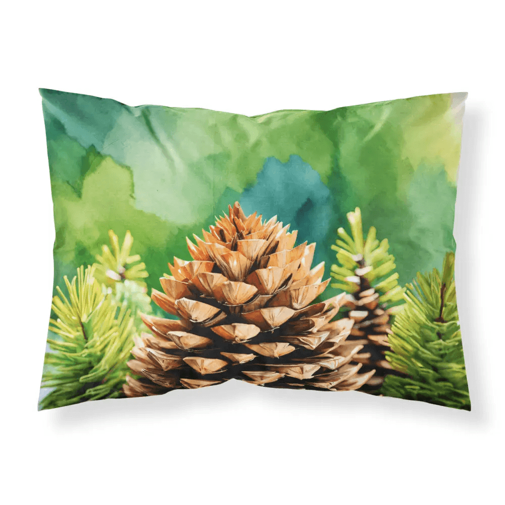 Maine White Pine Cone Pillowcase for Soft, Easy Care Comfort - Estalios