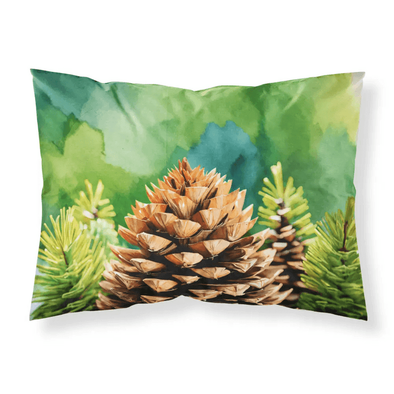 Maine White Pine Cone Pillowcase for Soft, Easy Care Comfort - Estalios