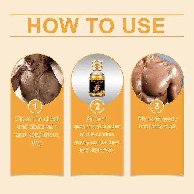 Unleash Your Power with Dynamic Male Vitality Oil - Estalios