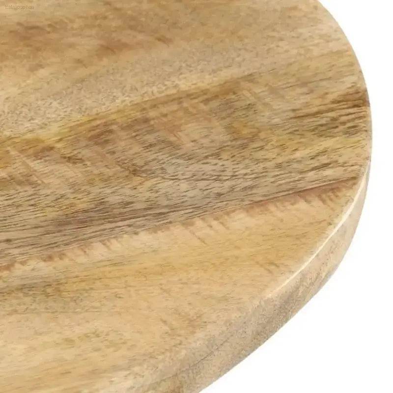 Mango Wood Round Table: Bold Style! Here is the Product Description: Elevate your Space with this Stunning Round Table, a Perfect Blend of Natural Warmth - Estalios
