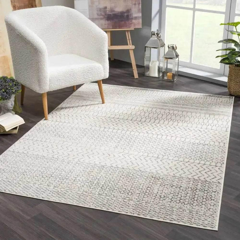 Marash KMRSH-4610 Area Rug with Aztec Moroccan Design - Estalios