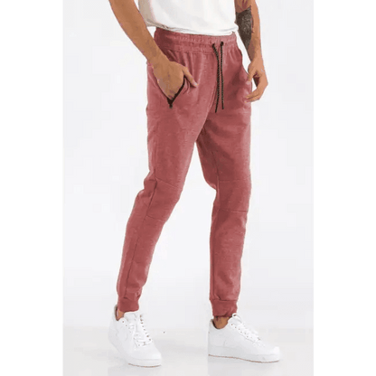 Electrify Your Look with Bold Maroon Joggers Today - Estalios