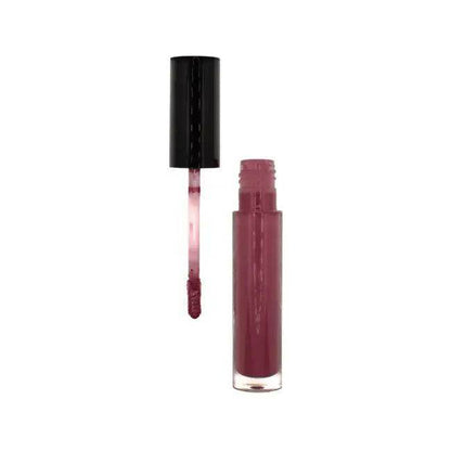 Mauve Liquid Lip Gloss with Natural Finish and Applicator - Estalios