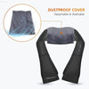 Neck and shoulder massager with detachable dustproof cover.