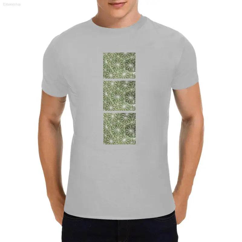 Men - Heavy Cotton T-Shirt - Front Print （Made in USA，Ships to USA Only） - Estalios