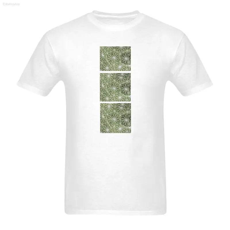 Men - Heavy Cotton T-Shirt - Front Print （Made in USA，Ships to USA Only） - Estalios