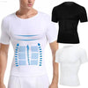 Men Weight Loss Shapewear T-Shirt Slimming Compression Shirt - Estalios