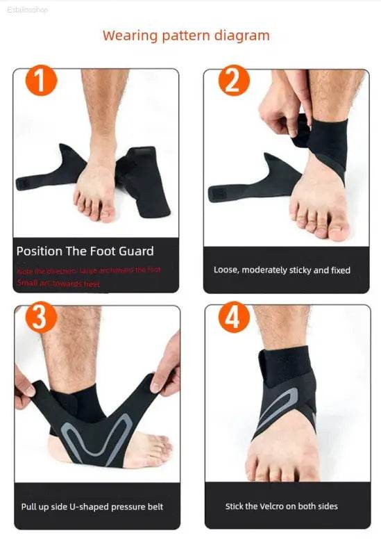 Men's and Women's Joint Sprain Rehabilitation Ankle Support - Estalios